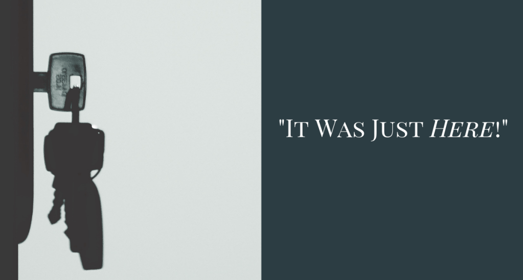 “It Was Just&nbsp;Here!”